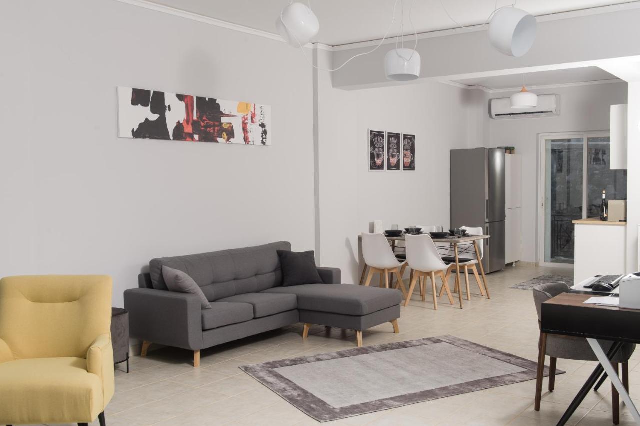 Nelion 01 - A Dream Apartment With Amazing View Aigio Exteriör bild