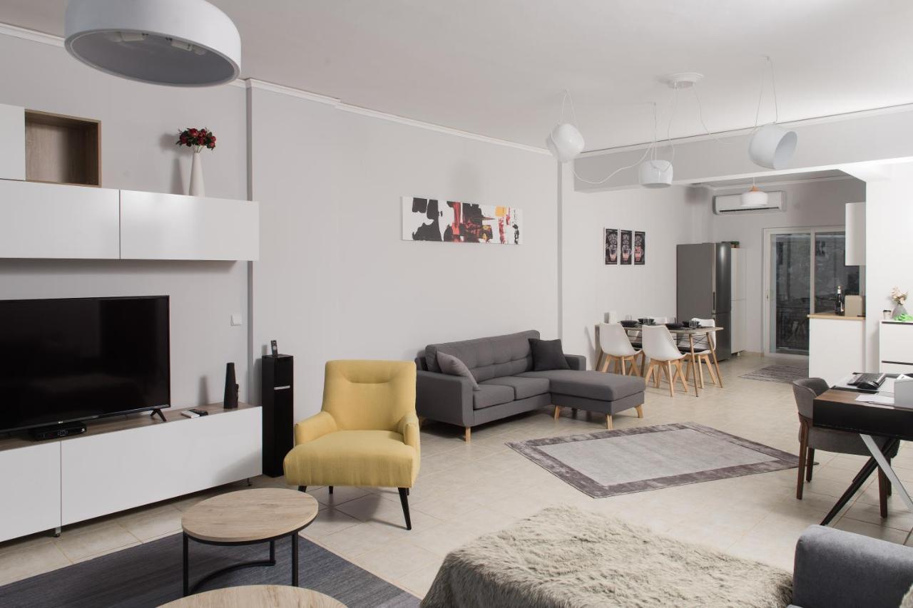 Nelion 01 - A Dream Apartment With Amazing View Aigio Exteriör bild